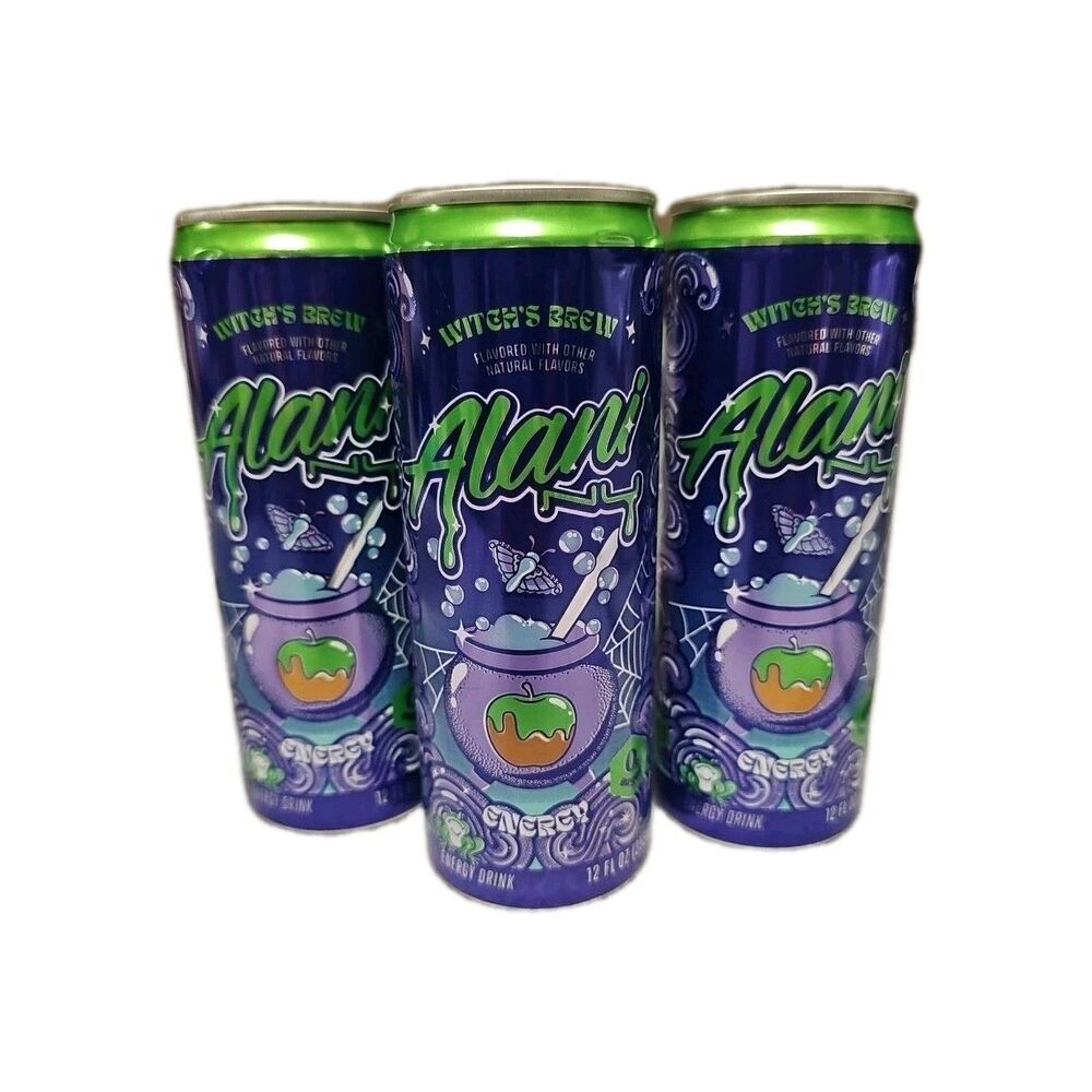 Alani Energy Witches Brew Lot Of 3 New Seasonal Fall Flavors 2025